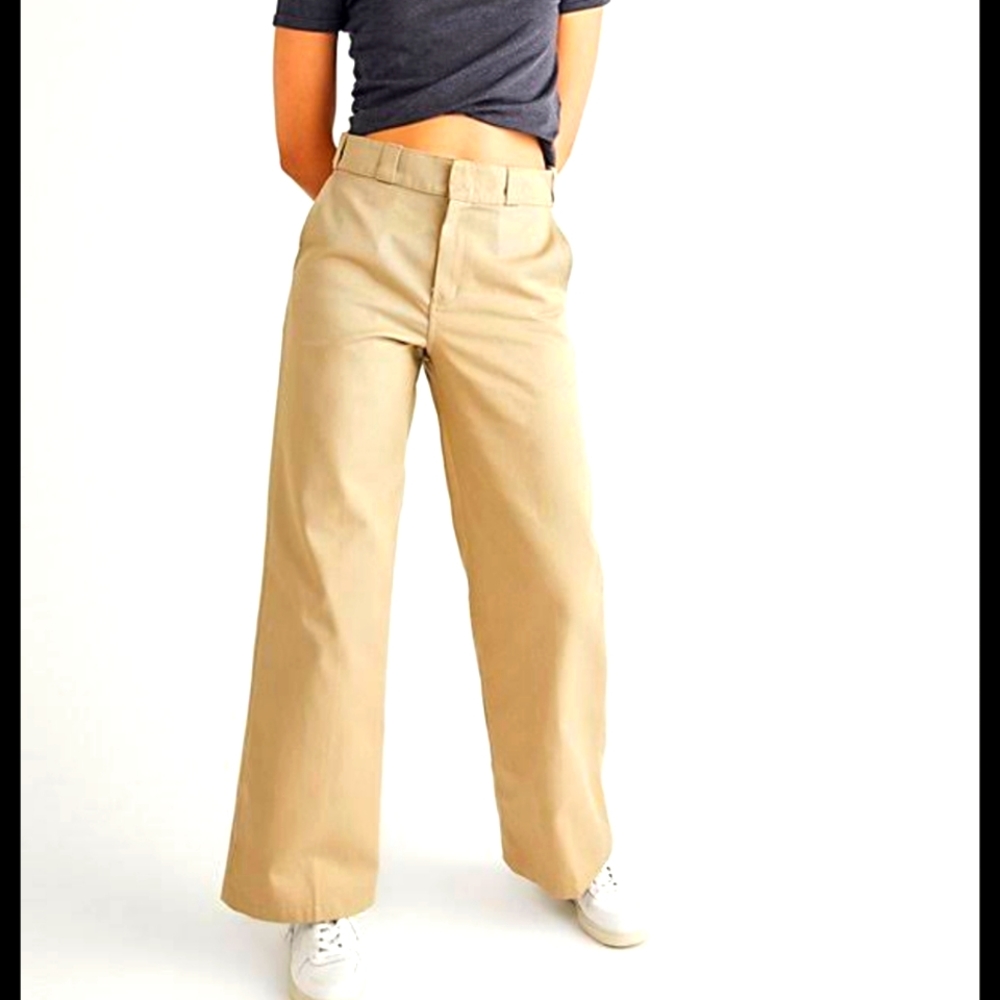 Dickies Rare 2000s Vault Baggy Mid Rise Wide Leg Denim Jeans Y2K 90s Vintage